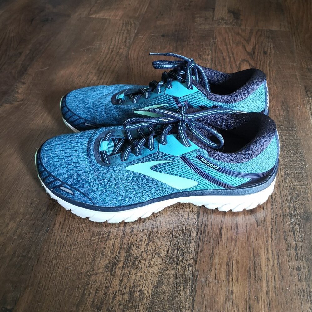 Brooks Adrenaline GTS 18 Lace Up Road Running Shoes Women's‎ US 9 Wide